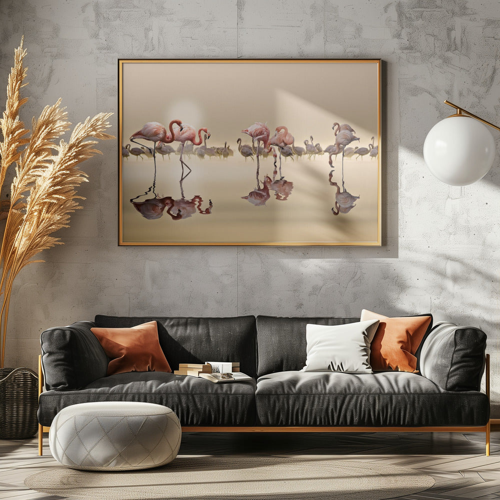FLAMINGO'S | Canvas