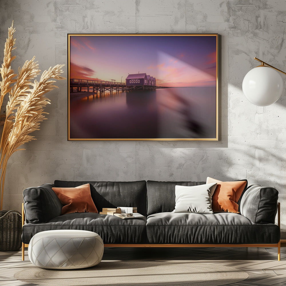 Busselton Zonsondergang | Canvas