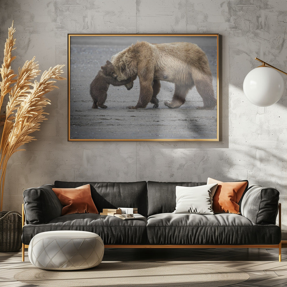Een kleine berenknuffel | Poster