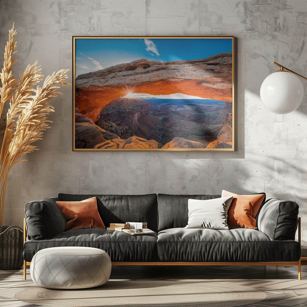 Zonsopgang bij Mesa Arch | Canvas