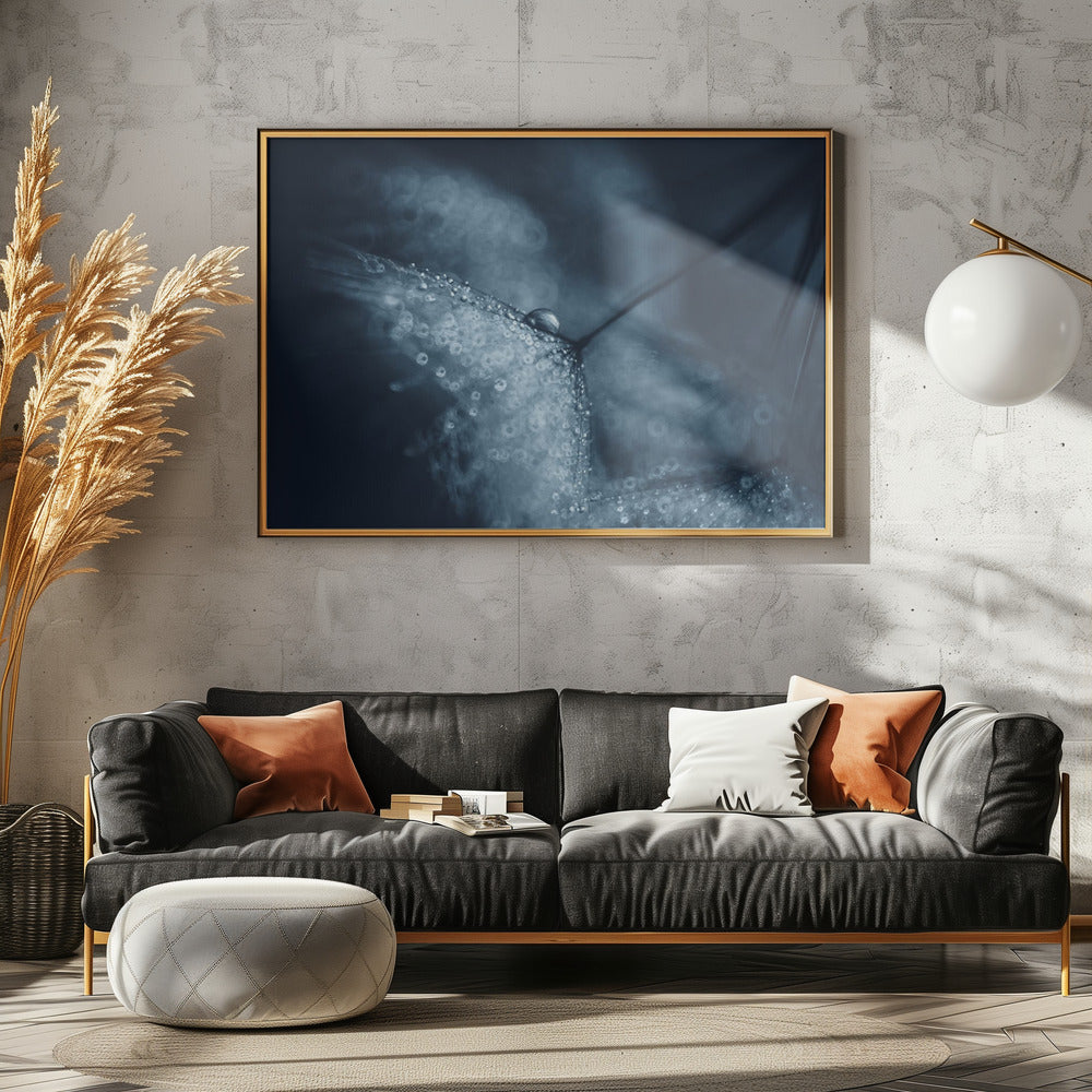 Blauwe paardenbloemen | Canvas