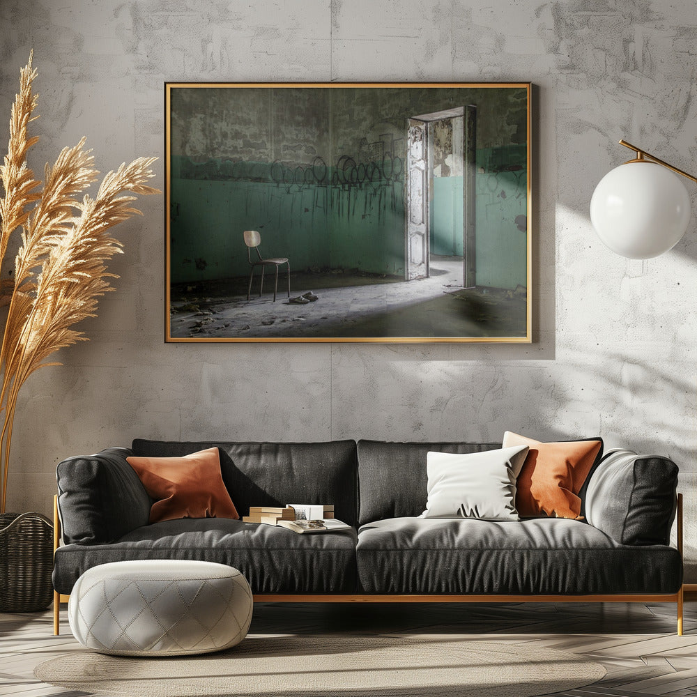 Lege, gekke ruimtes | Poster