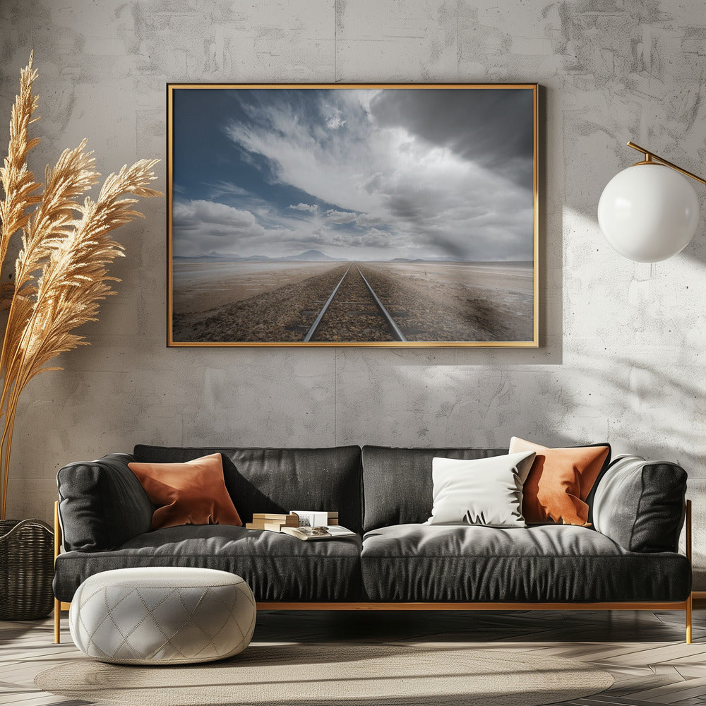 de lange weg | Canvas
