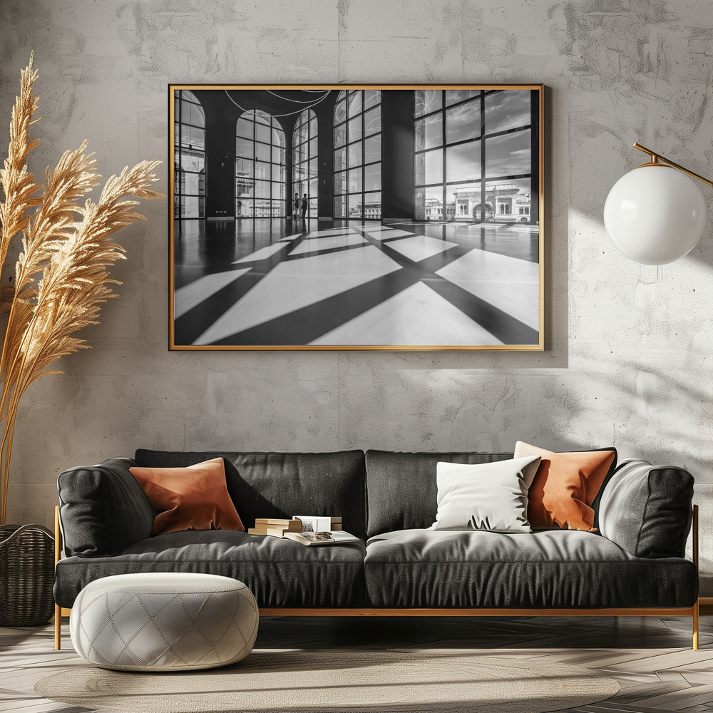 Licht en schaduw | Canvas