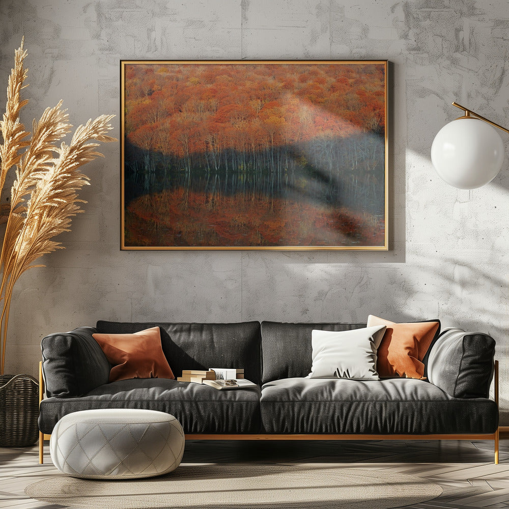 schaduw vervaagt | Canvas
