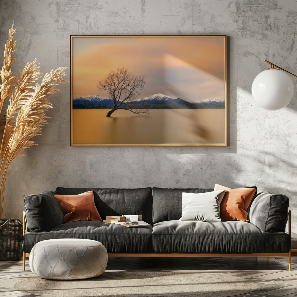 Ochtendgloed van Lake Wanaka | Canvas