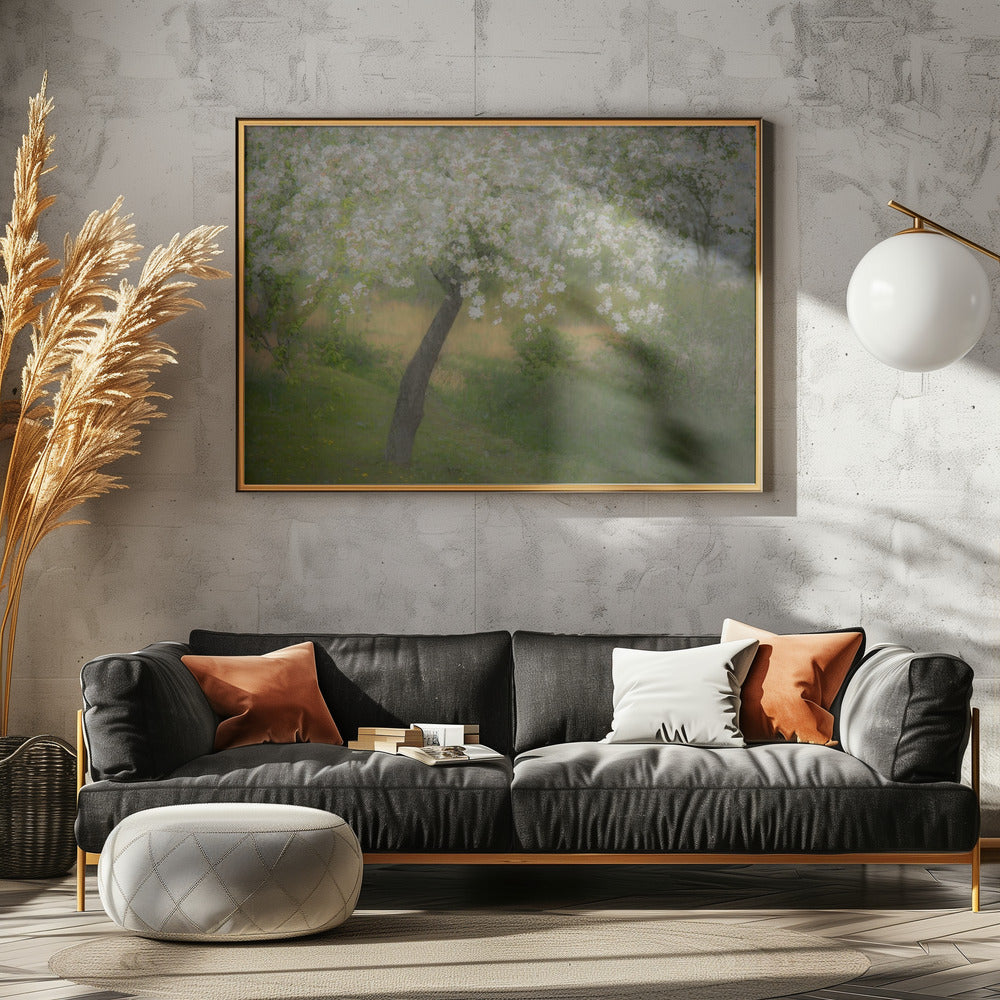 In de tuin | Canvas