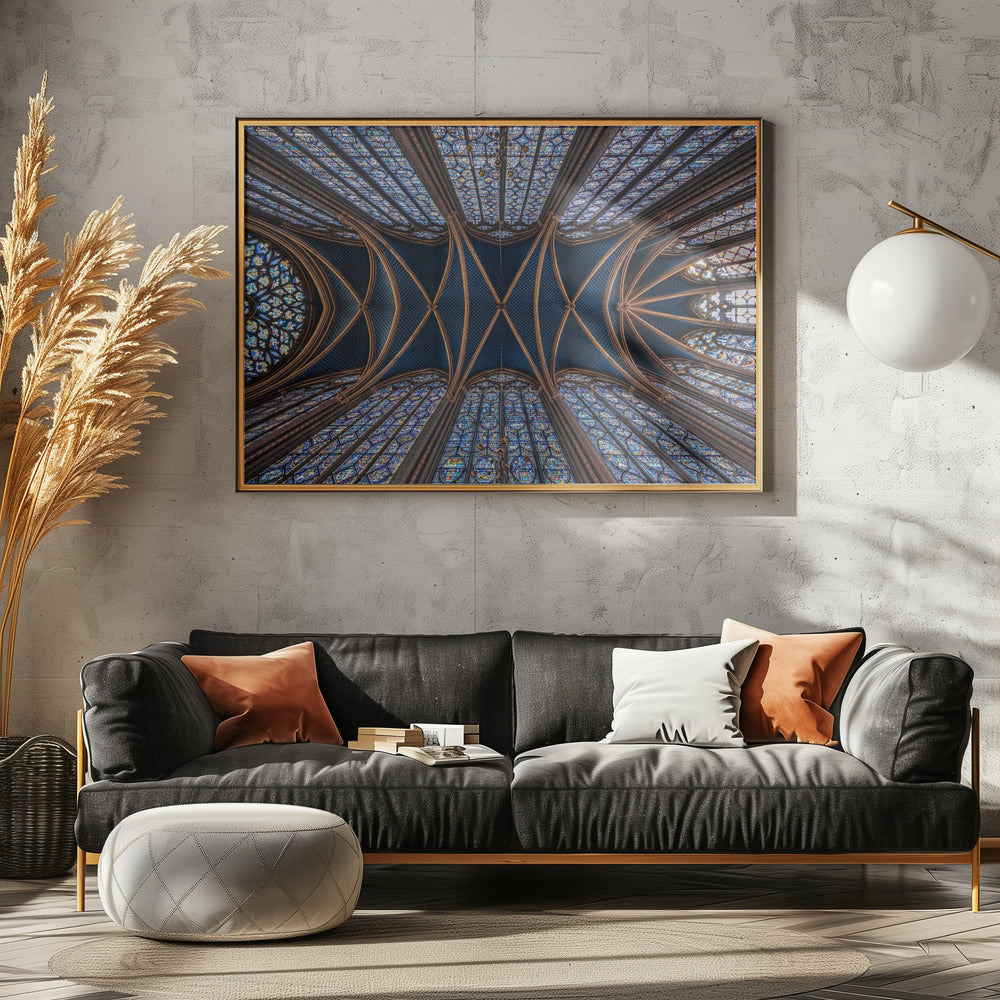 Ode aan glas-in-lood | Canvas