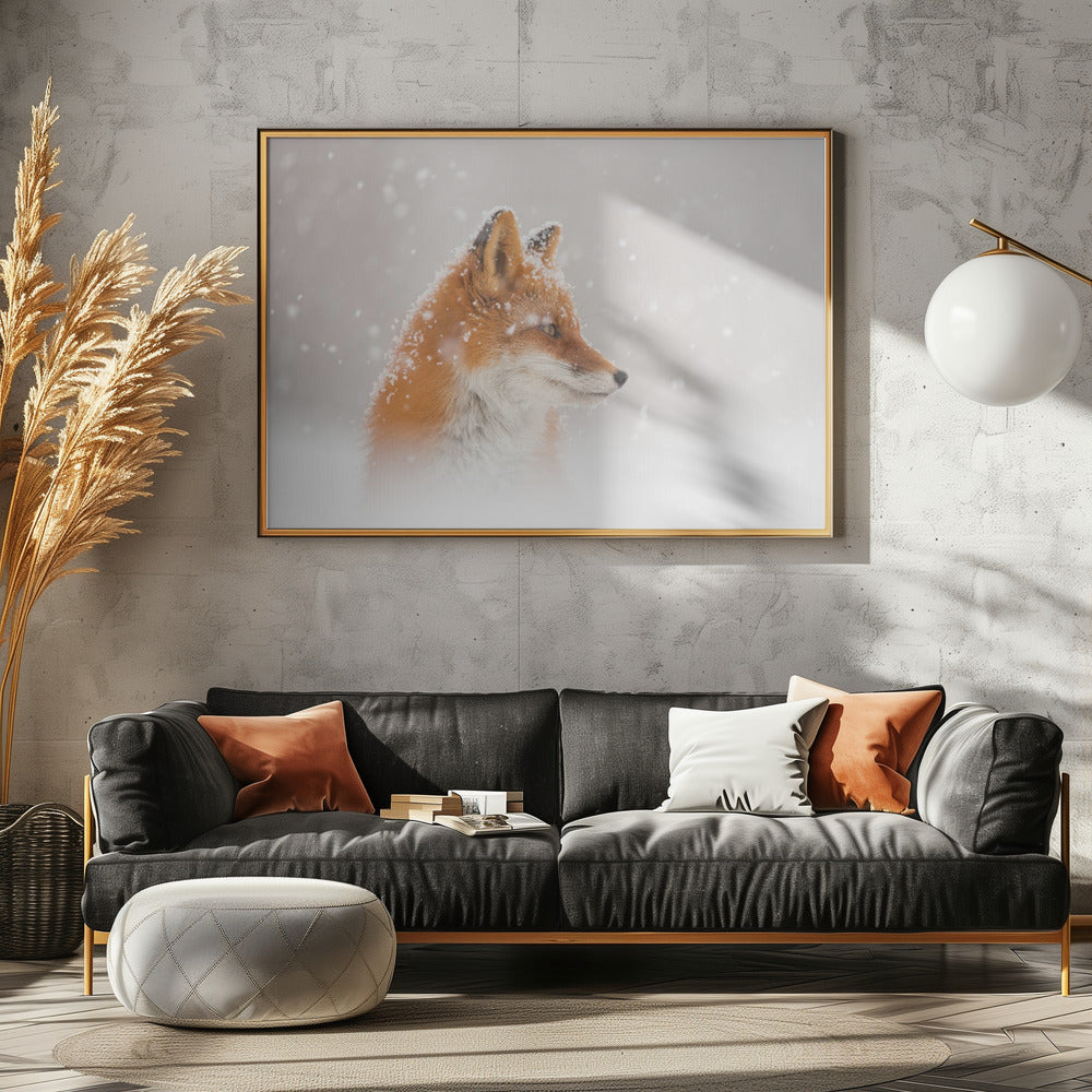Snow is falling… | Canvas