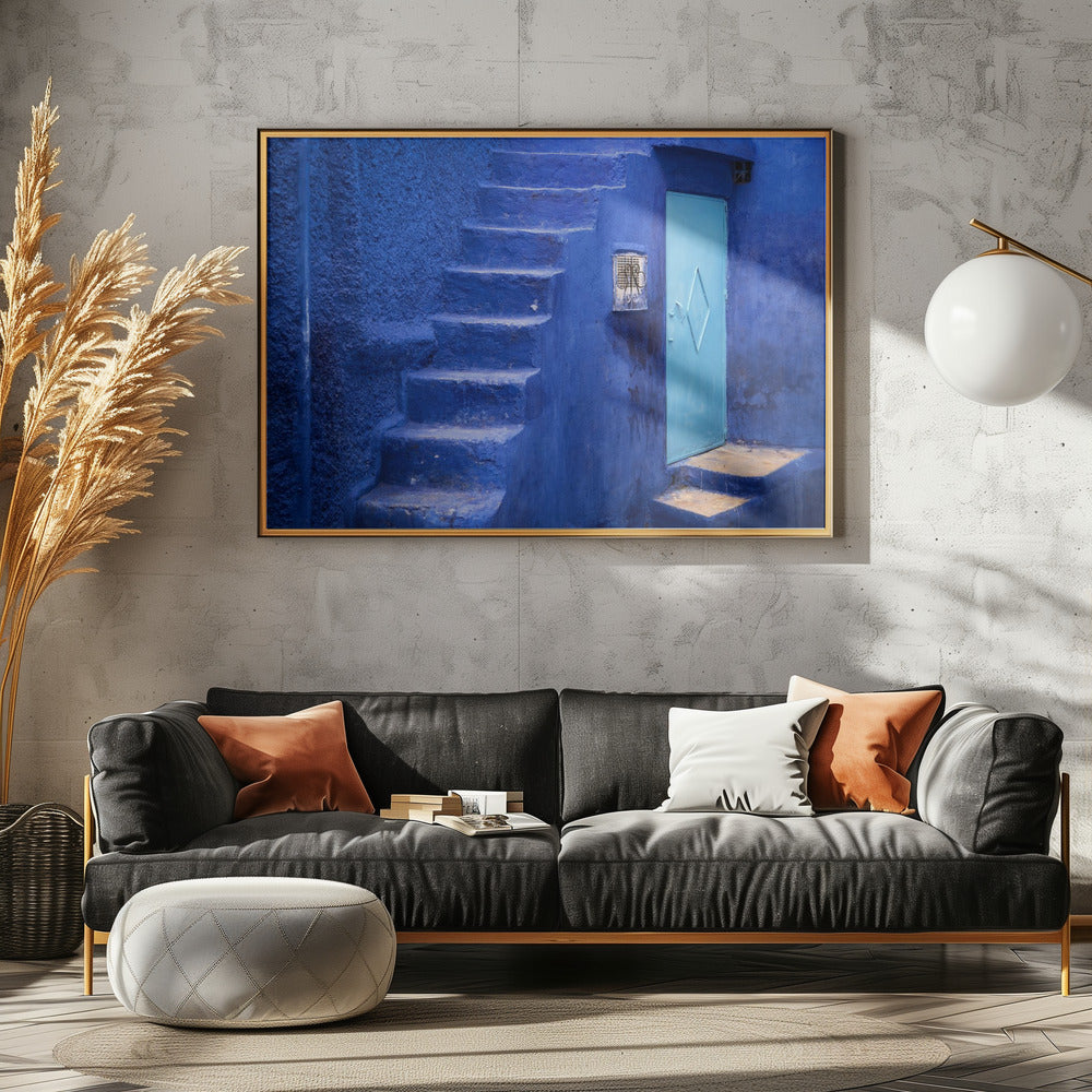 stappen omhoog | Canvas