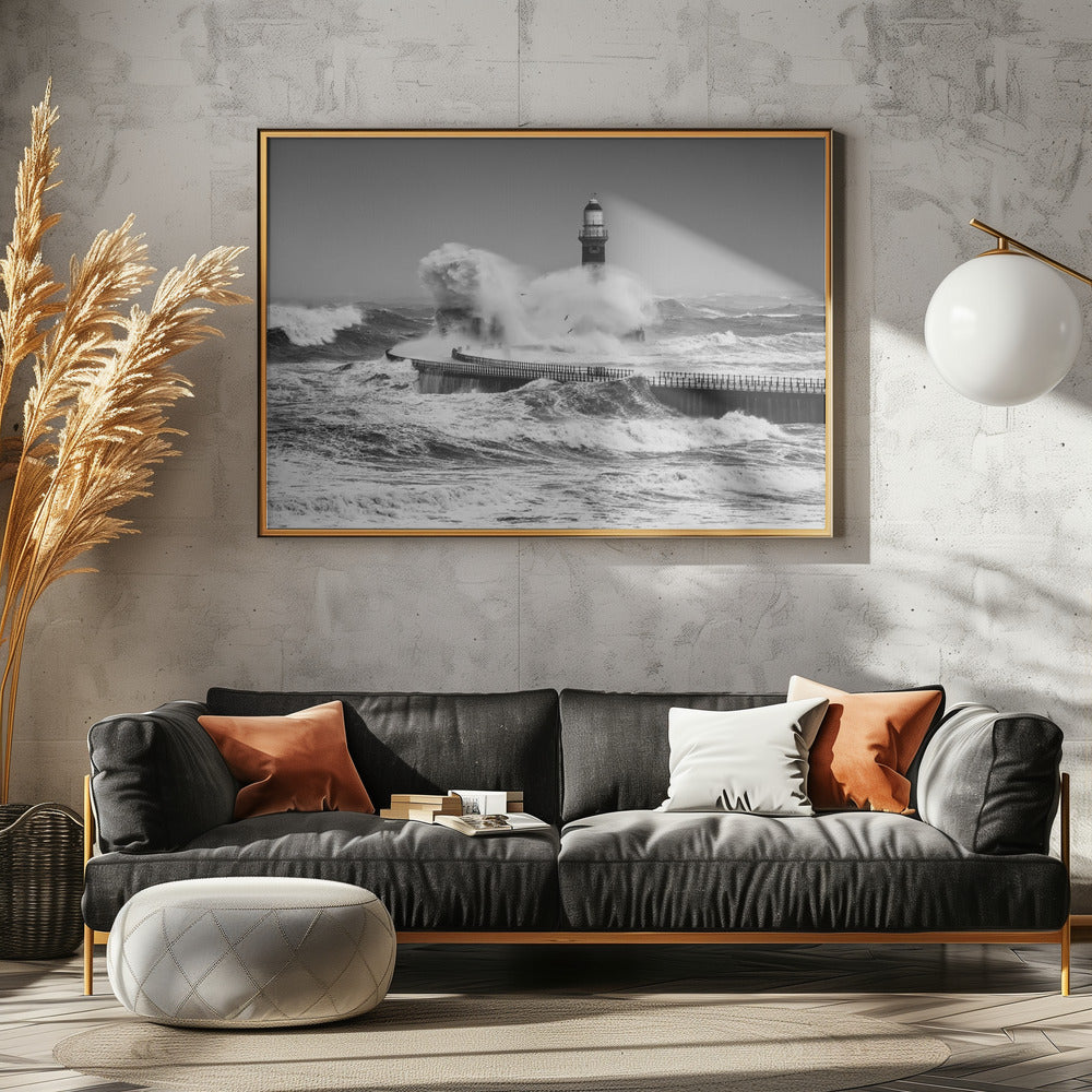 Kracht van de zee | Canvas