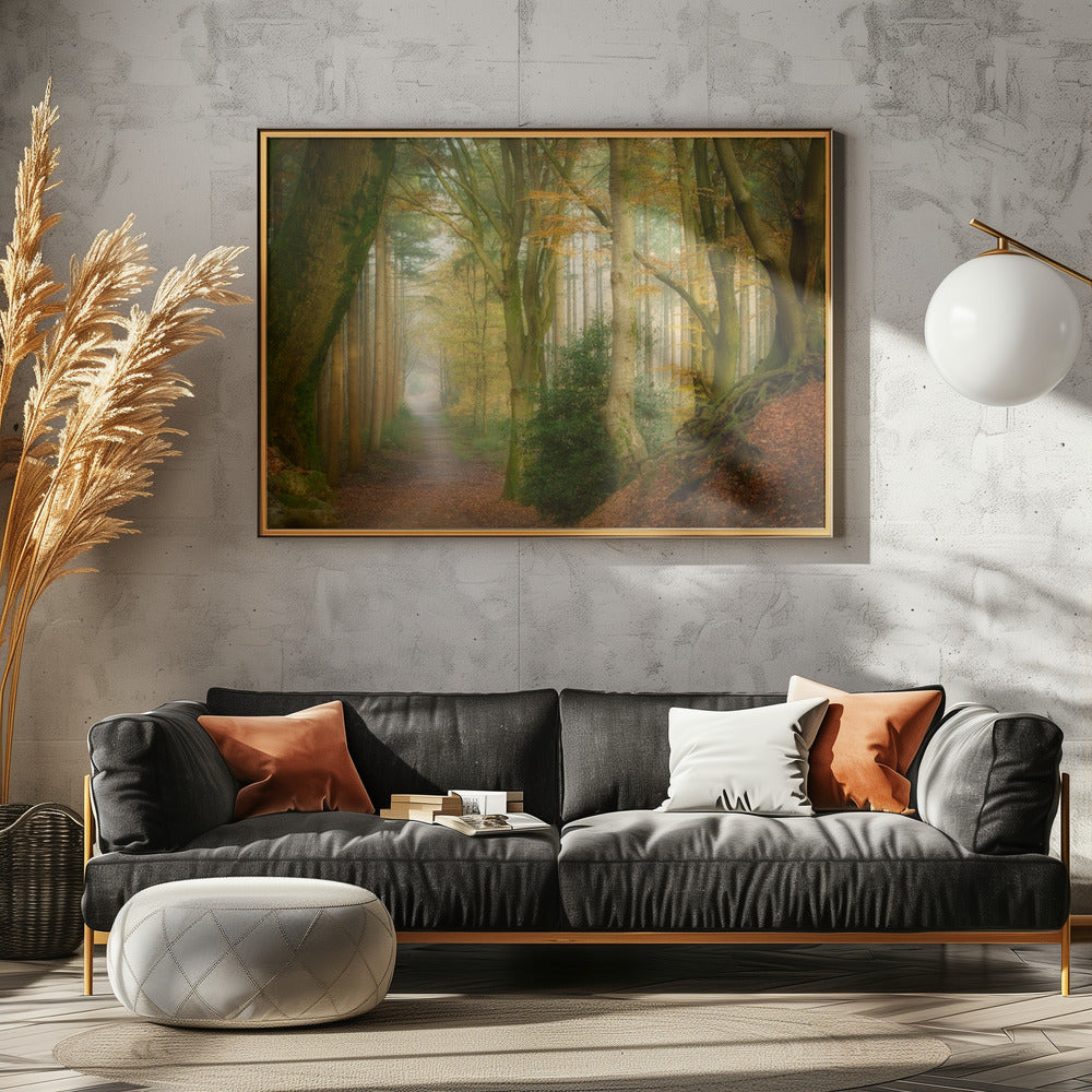 Volg de mist | Canvas