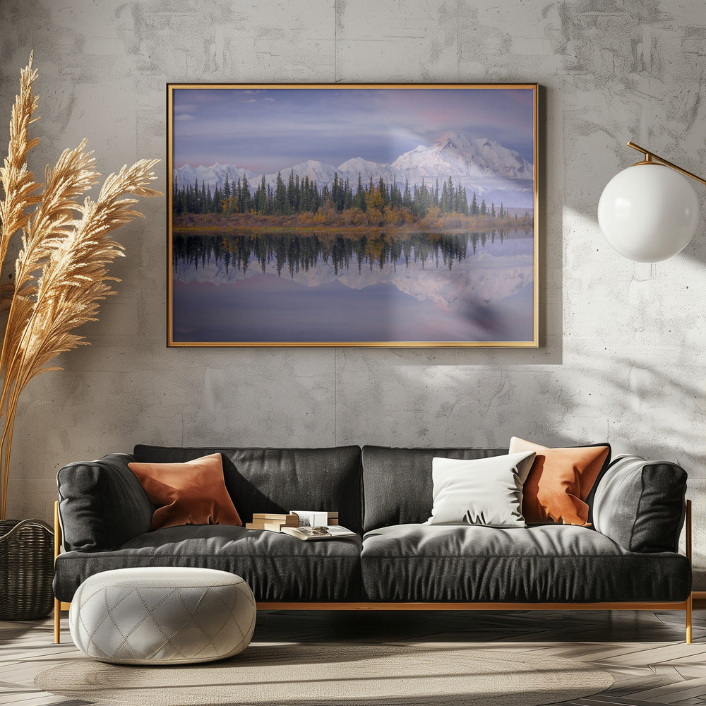 Denali-reflectie | Canvas
