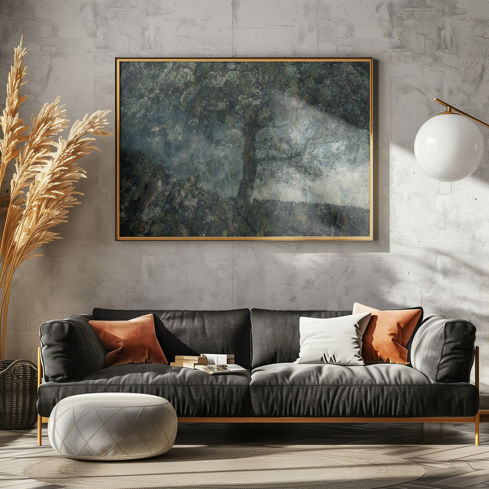 Rotsen en een boom | Poster
