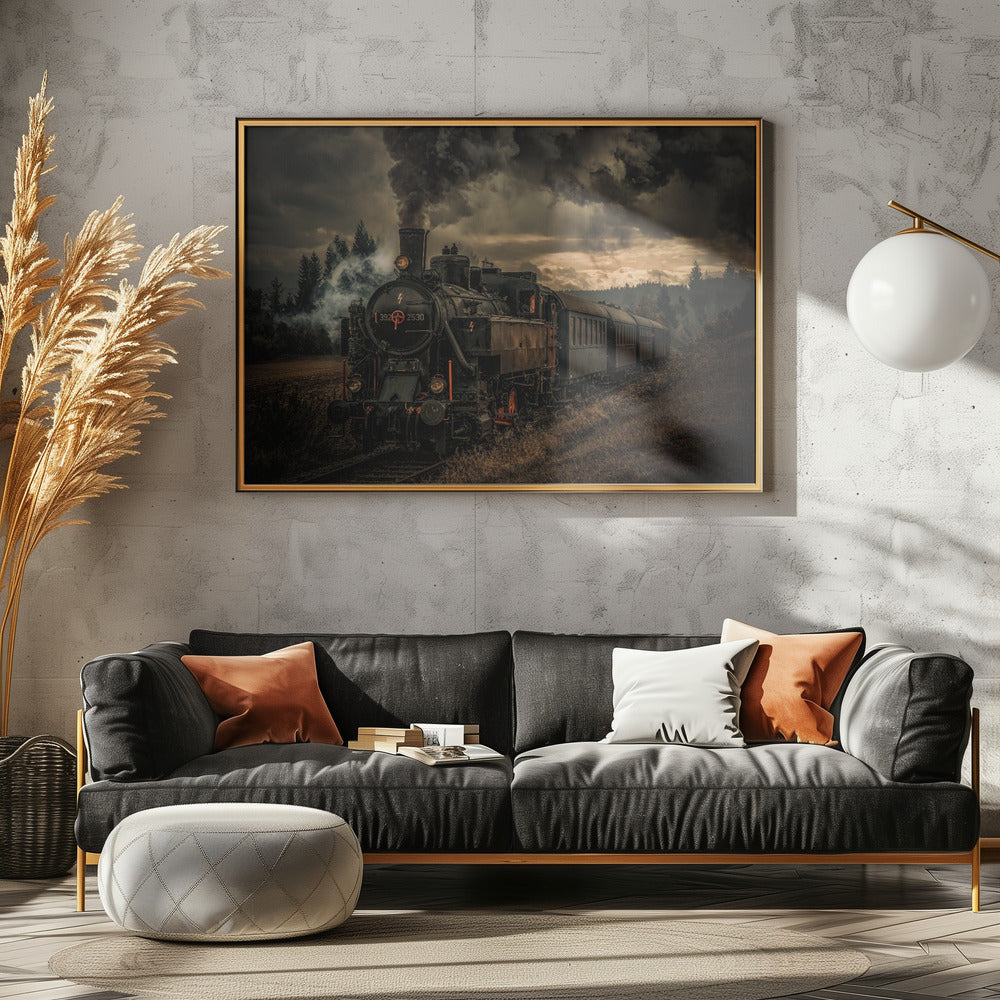 Gold digger train | Poster