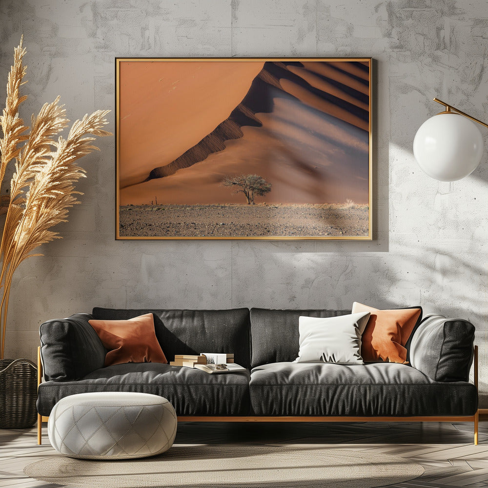 De duin en de boom | Canvas