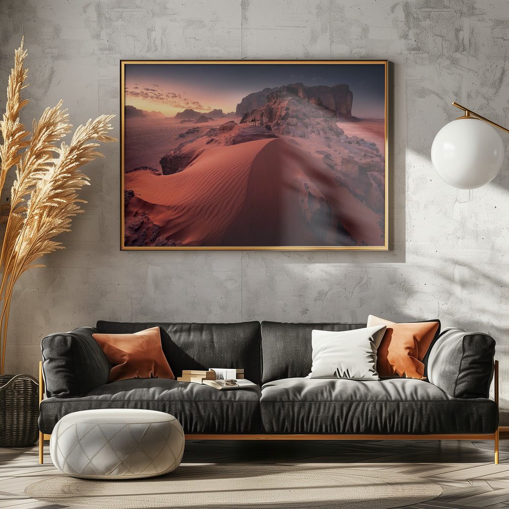 Rode Zandduin | Poster