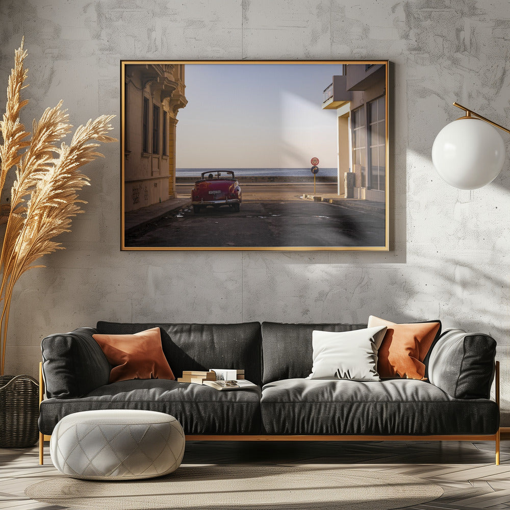 De zonsondergang bekijken - Havana | Canvas