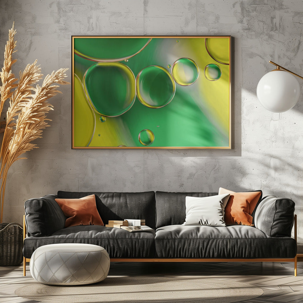 Olie en water | Canvas