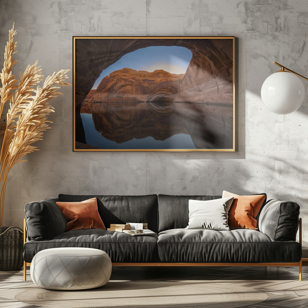 Kathedraal in de woestijn | Canvas