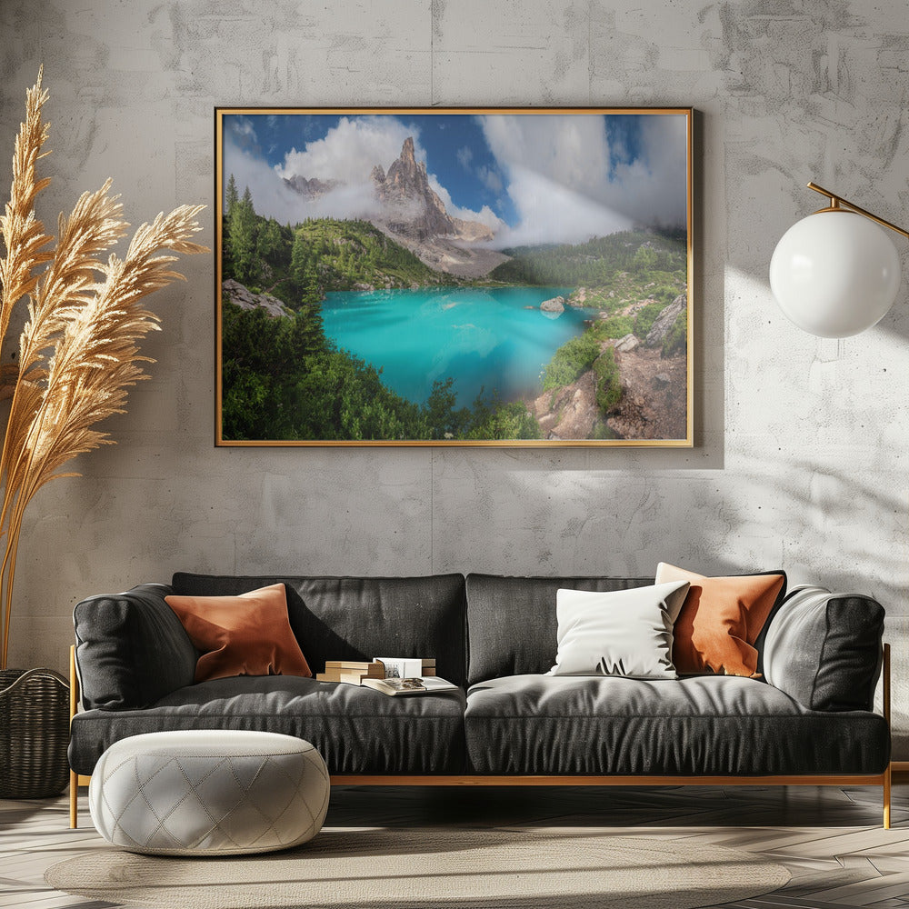 Veneto - Lago di Sorapis-panorama | Poster