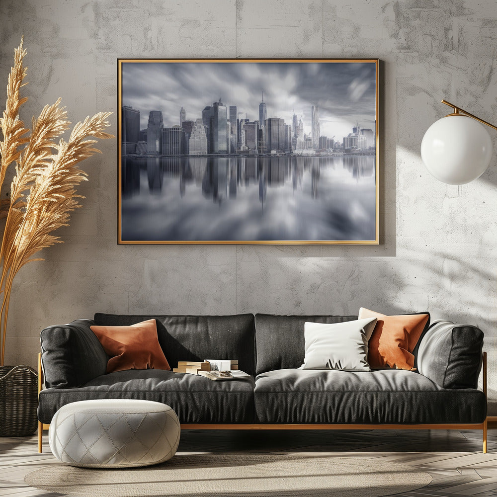 Manhattan Weerspiegeling | Canvas