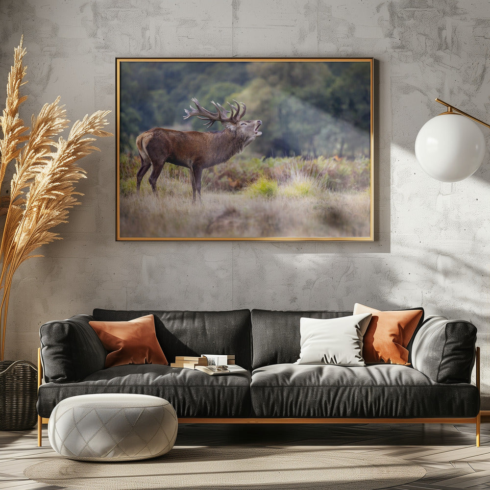 The scream of the deer | Canvas