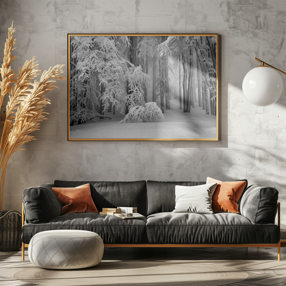 Perfecte winter | Canvas