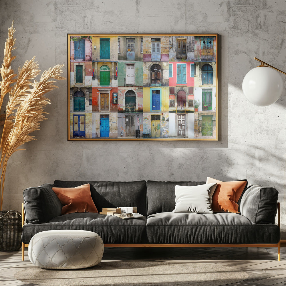 Vierentwintig deuren | Poster