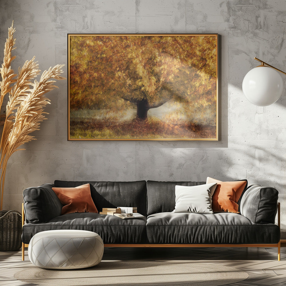 Gouden kleuren | Canvas