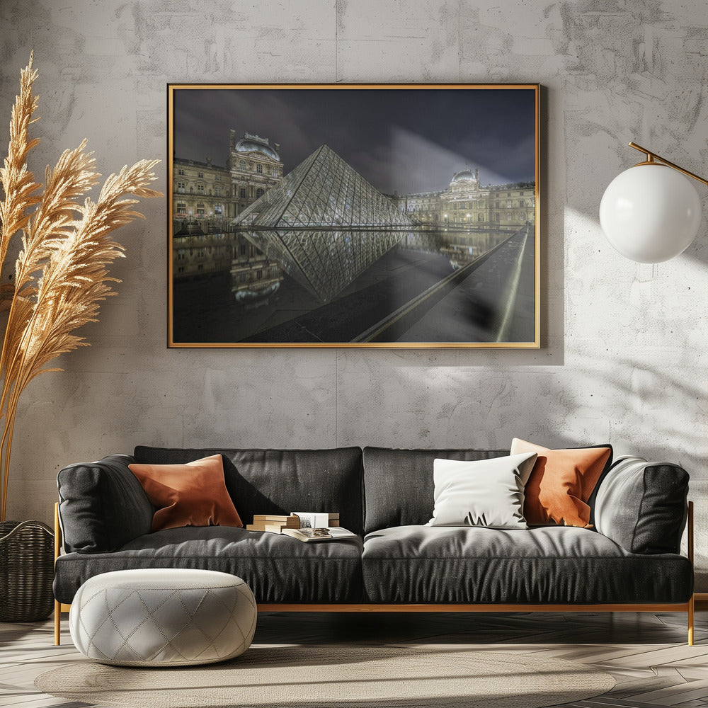 Parijs @ nacht | Poster