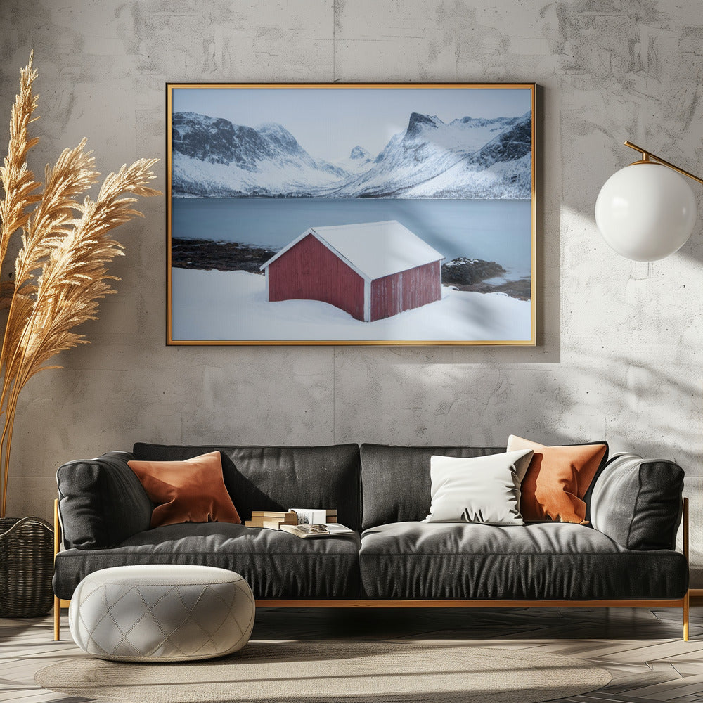 Rode hut | Poster