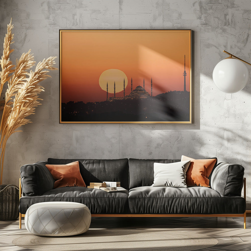 Zonsopgang in Istanbul | Poster