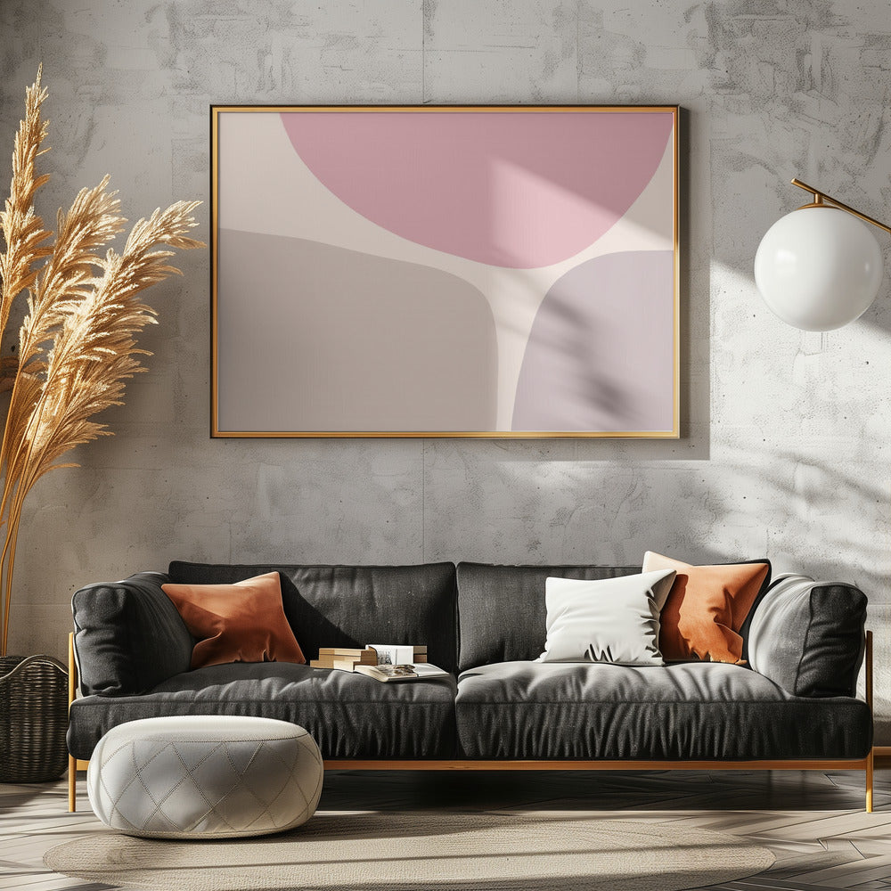 Kleurharmonie Flow | Canvas