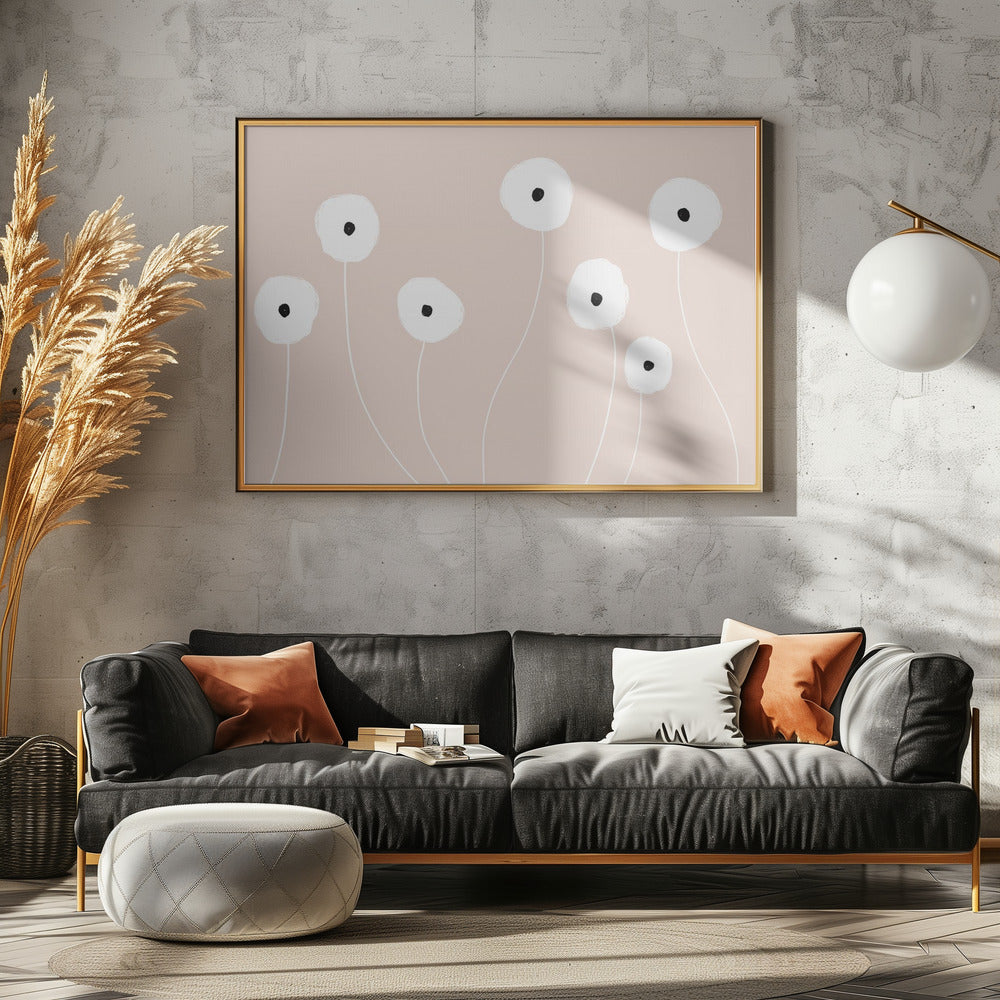 Scandinavische bloemen | Poster