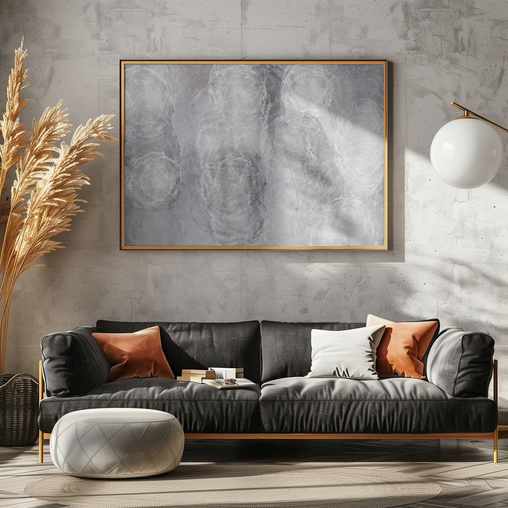Monochroom marmer textuur | Canvas