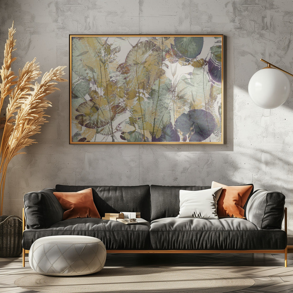 Lelie-impressie | Canvas