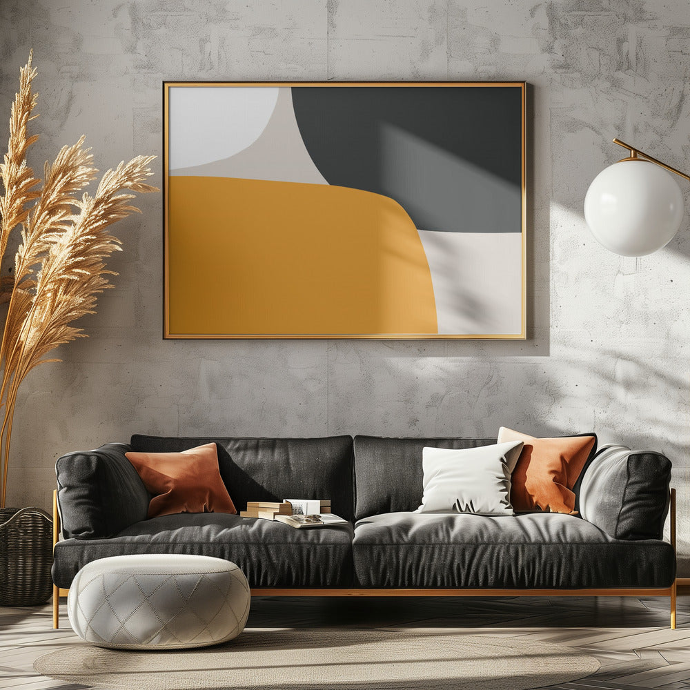 Gedurfde geometrische vormen | Canvas