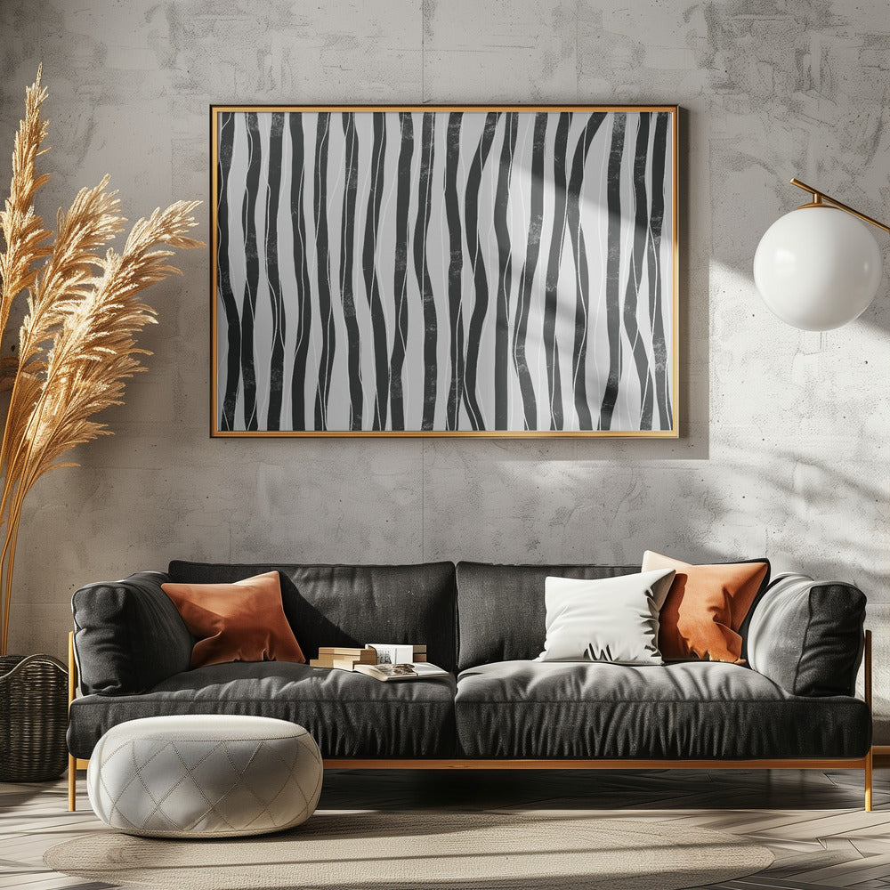 Golfstrepen | Canvas