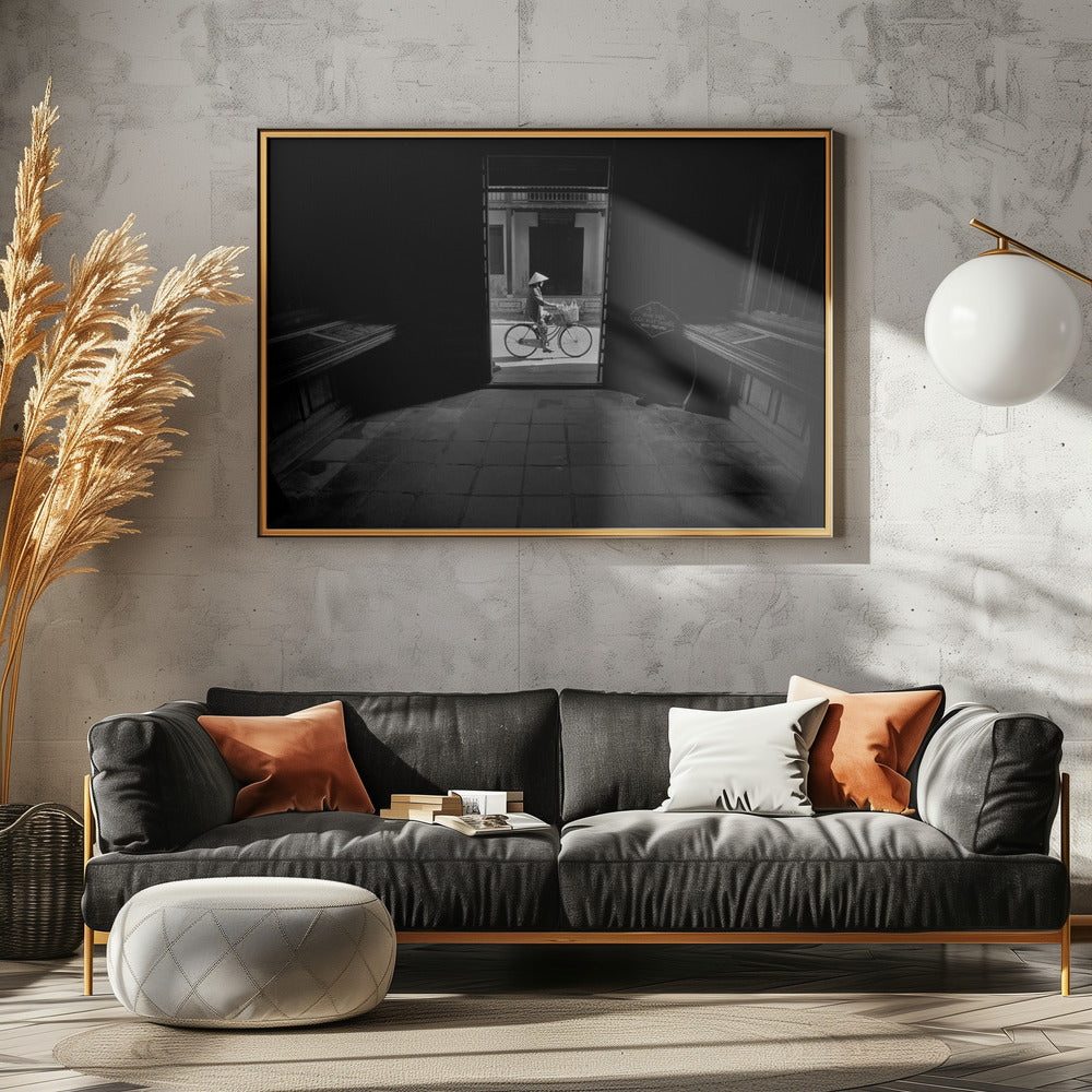 Crossing the doorway | Canvas