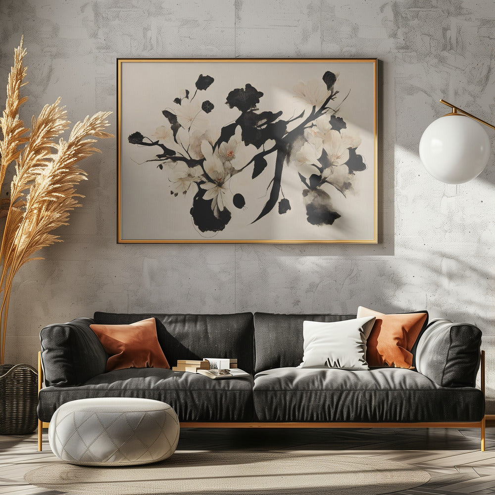 Fluisteringen van Bloesem | Canvas