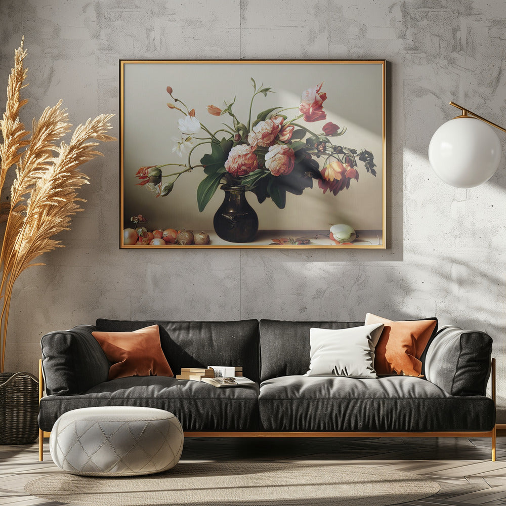 Bloeiende stilte | Canvas