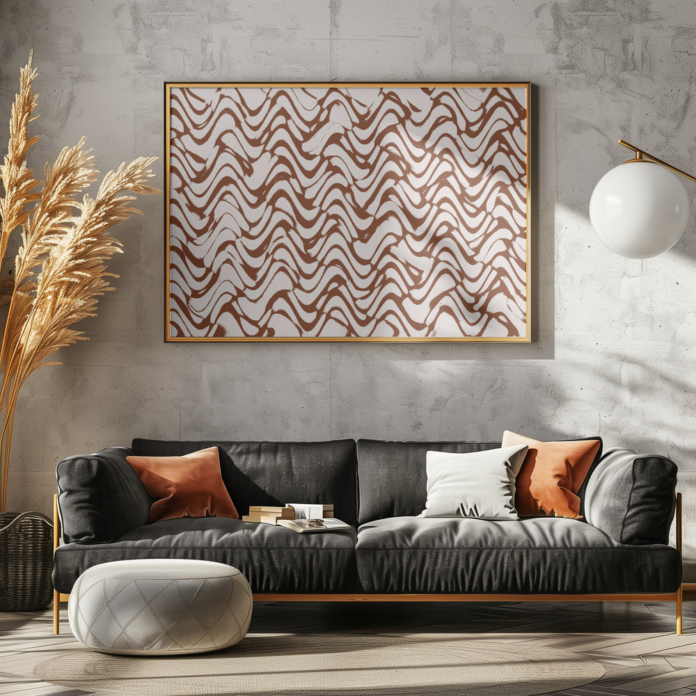 Golven van beweging | Poster