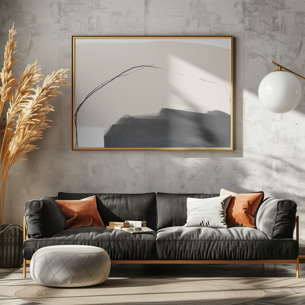 Serene contouren | Canvas