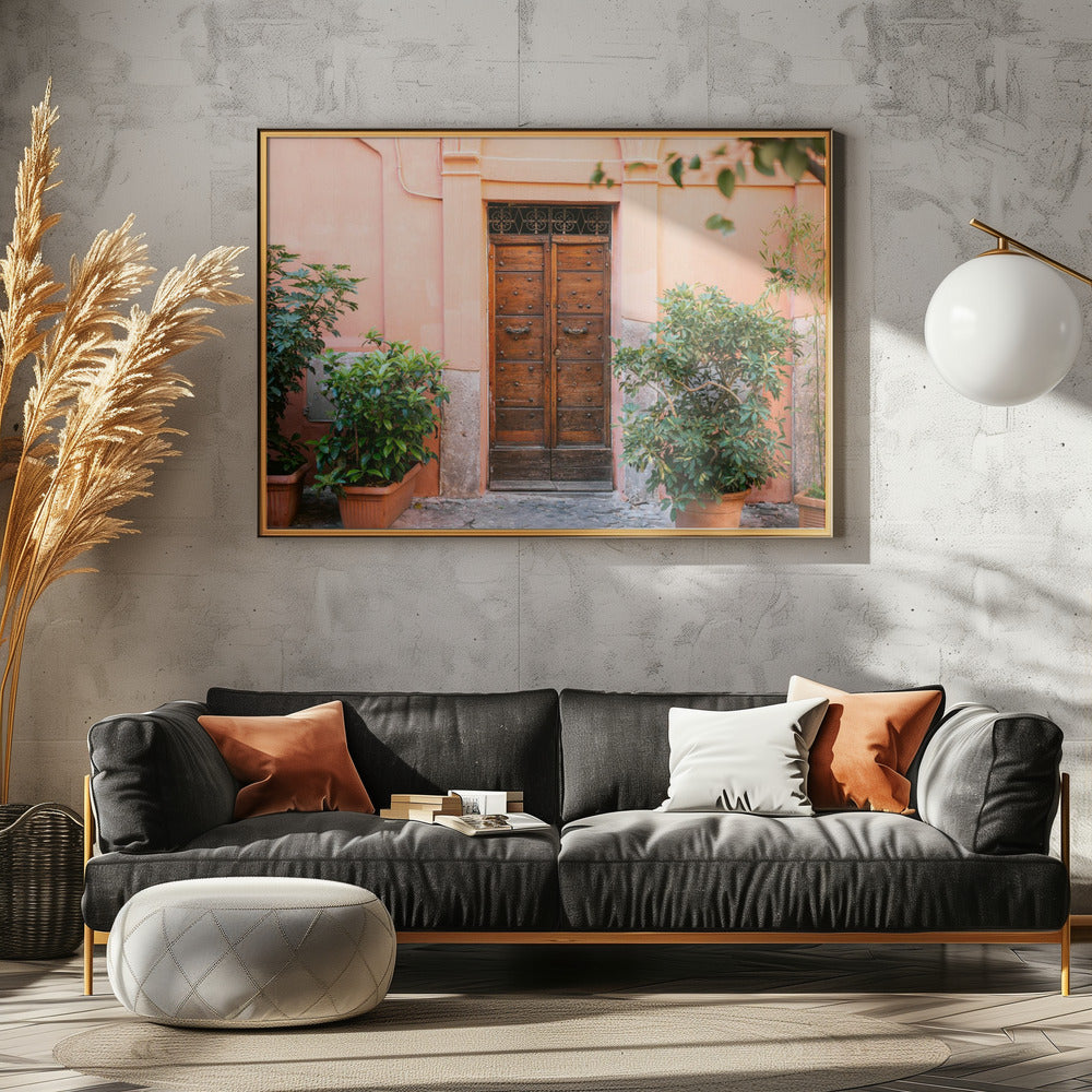 De Trastevere-deur | Canvas