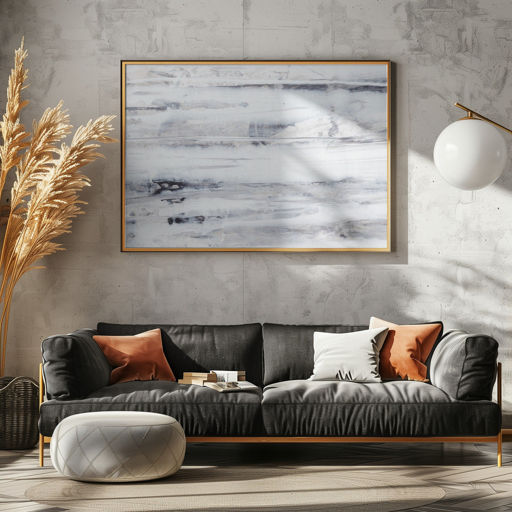 Mix van koele tinten en texturen | Canvas