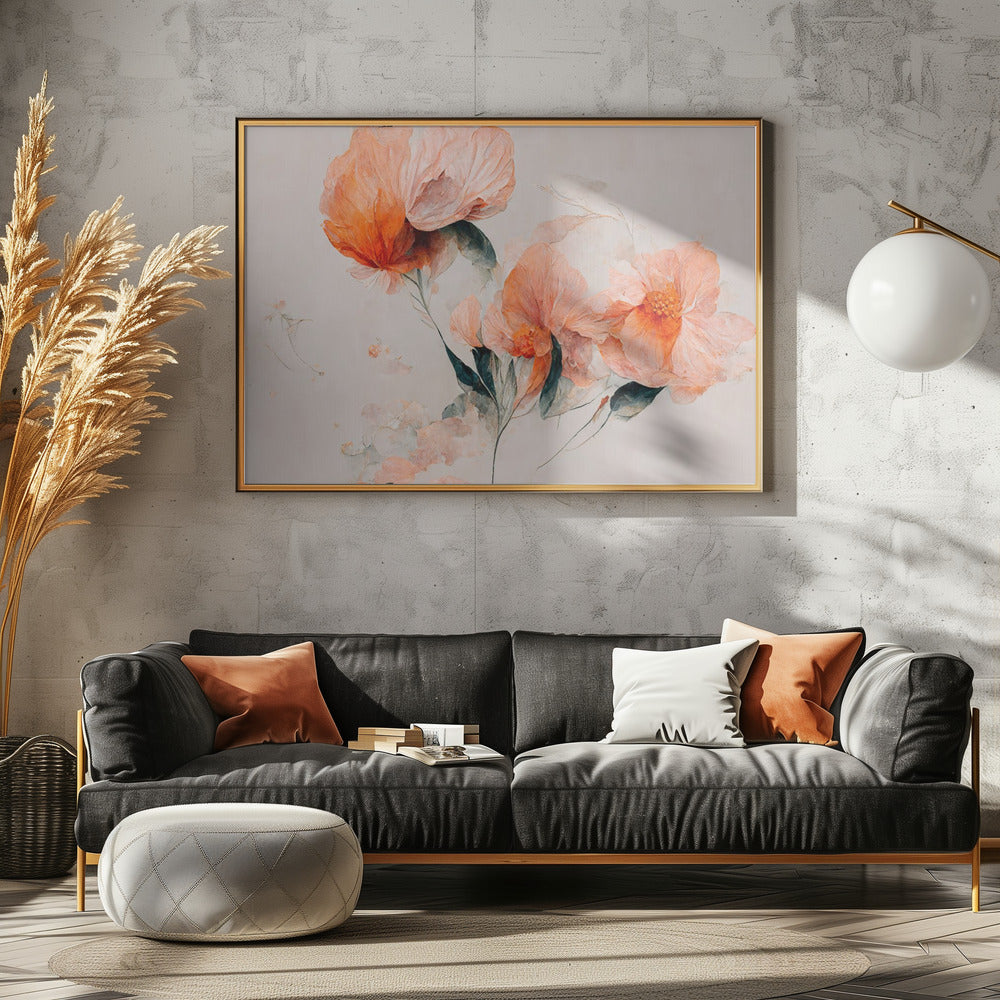 Delicate Floral Dreams | Canvas