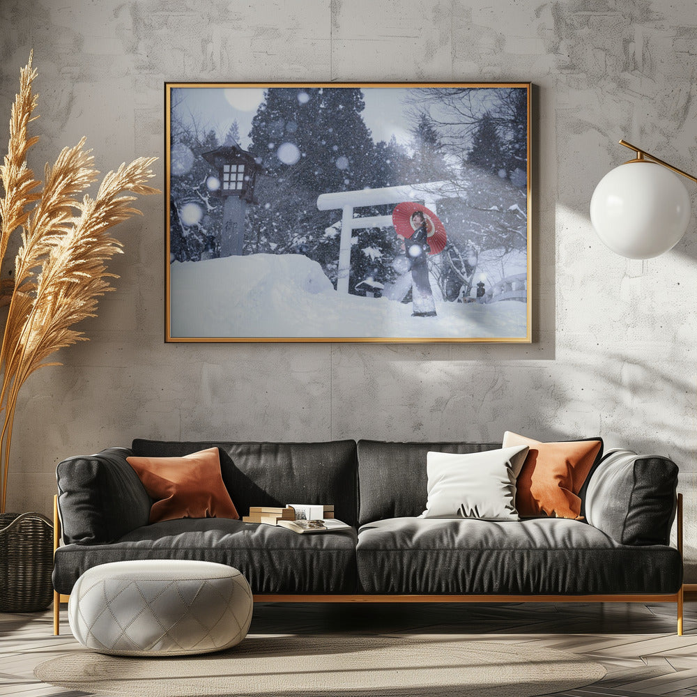 Winterheiligdom in Japan | Canvas
