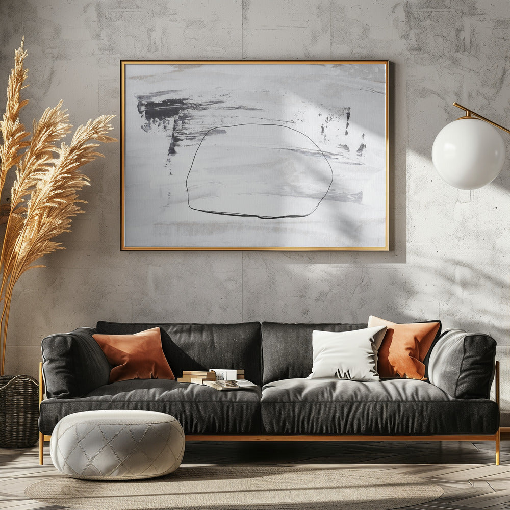 Black And White Art Piece | Canvas