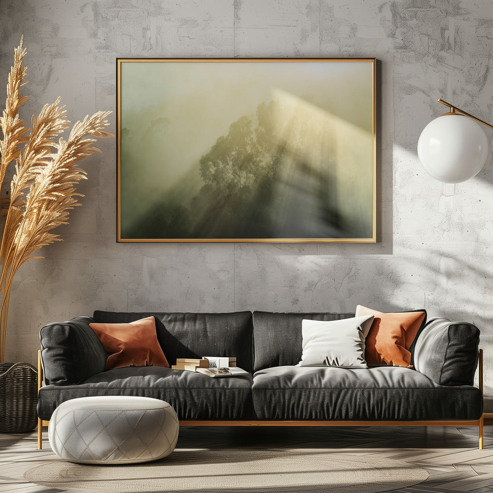 Mistige bossen III | Poster